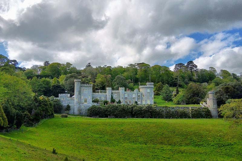 Корнуолл Великобритания поместья. Caerhays Castle. Cornwall Castle.